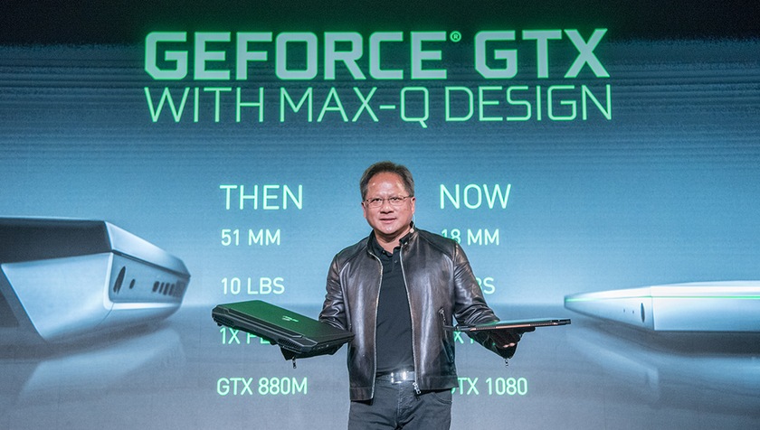NVIDIA Max-Q открывает дорогу сверхтонким игровым ноутбукам