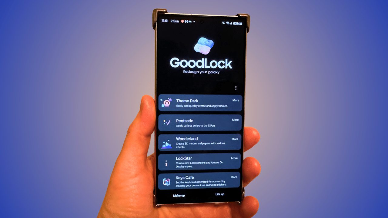 A complete overview of the Good Lock app interface: innovations and features