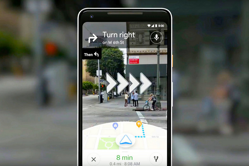 Google Maps тестирует навигацию с дополненной реальностью