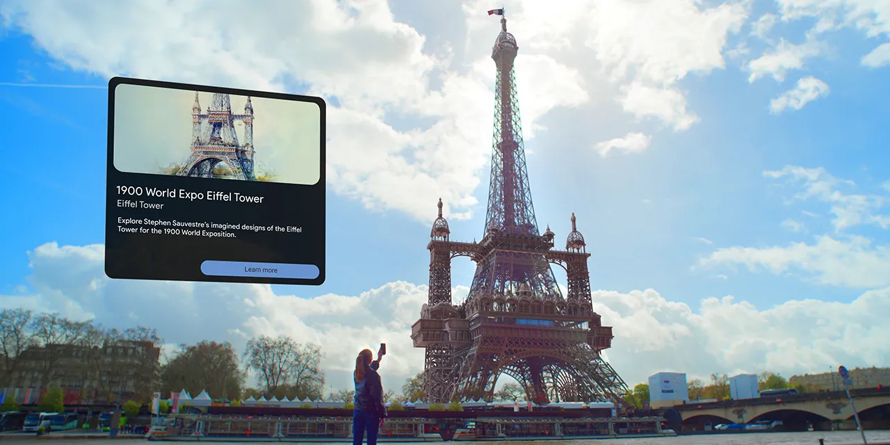 Карти Google з AR покажуть історію Парижа