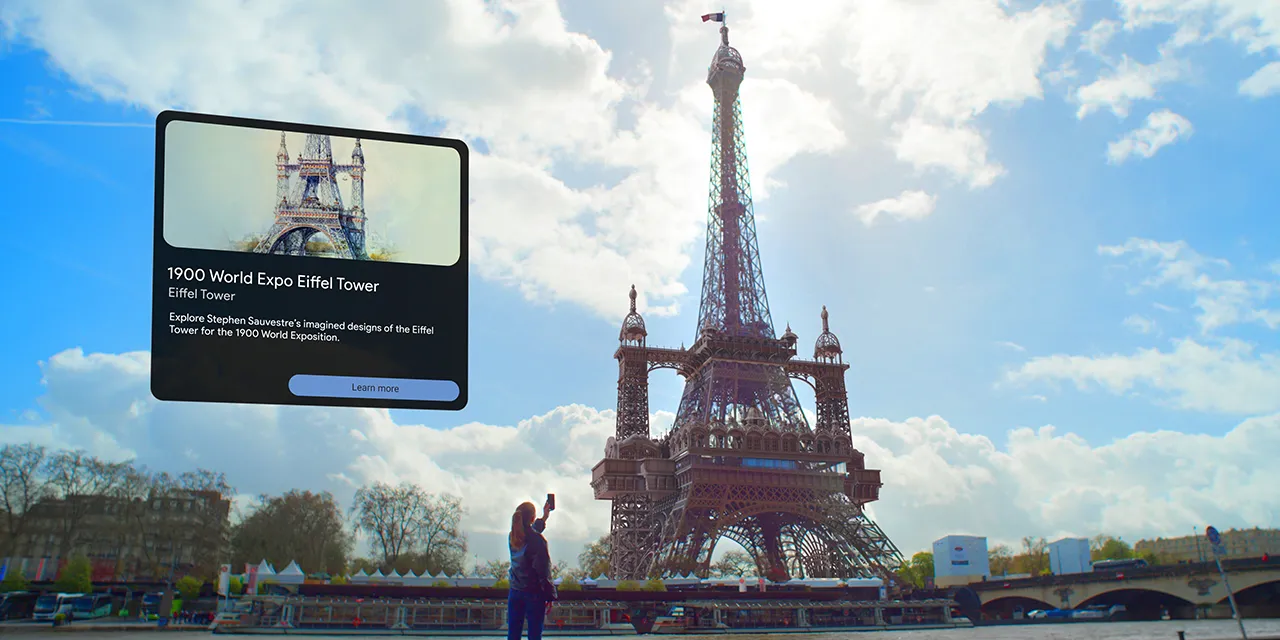 Google Maps mit AR wird die Geschichte von Paris zeigen