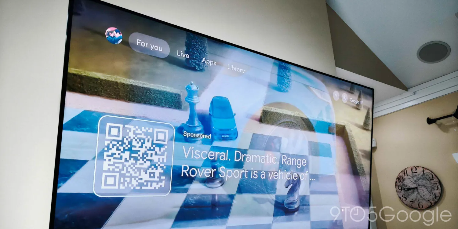 Google TV lanserer reklame med QR-koder