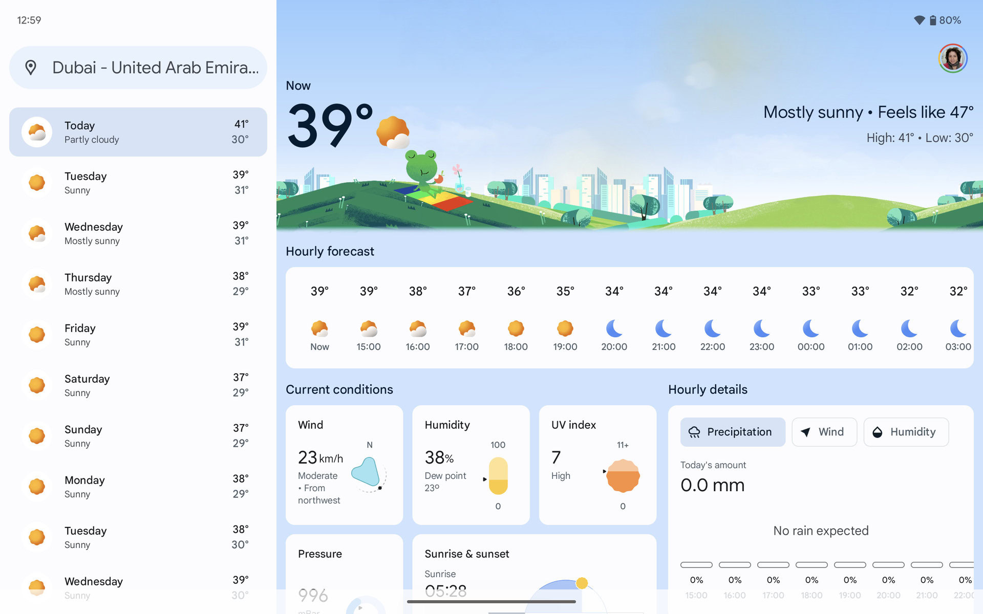 Google añade información sobre la calidad del aire al mapa meteorológico en los resultados de búsqueda
