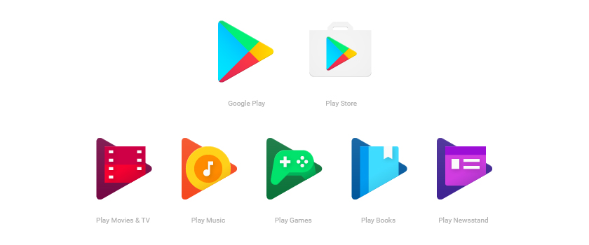 Google обновила дизайн иконок для сервисов Google Play