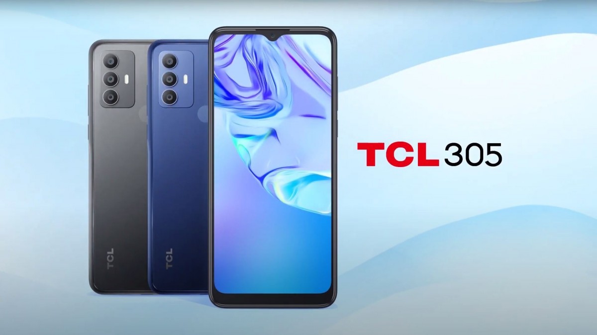 TCL 305 - Android 11 Go, Helio A22, écran LCD et grosse batterie à 205 €