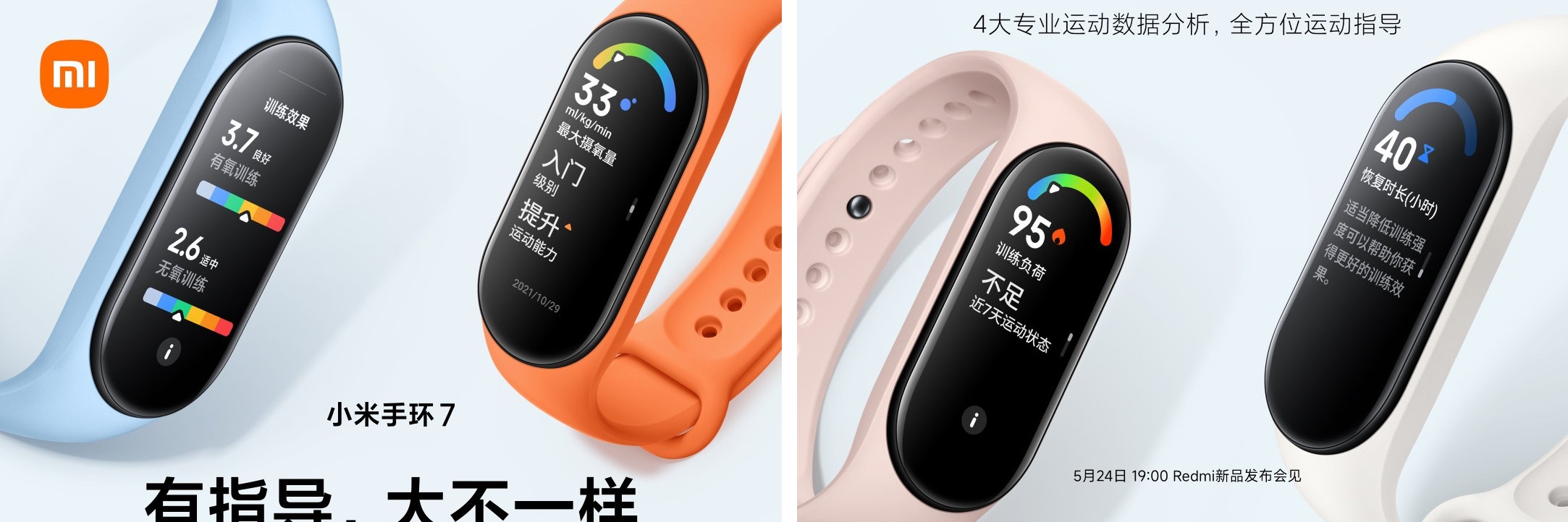 Xiaomi Mi Band 7 became available for pre-order the day before the announcement