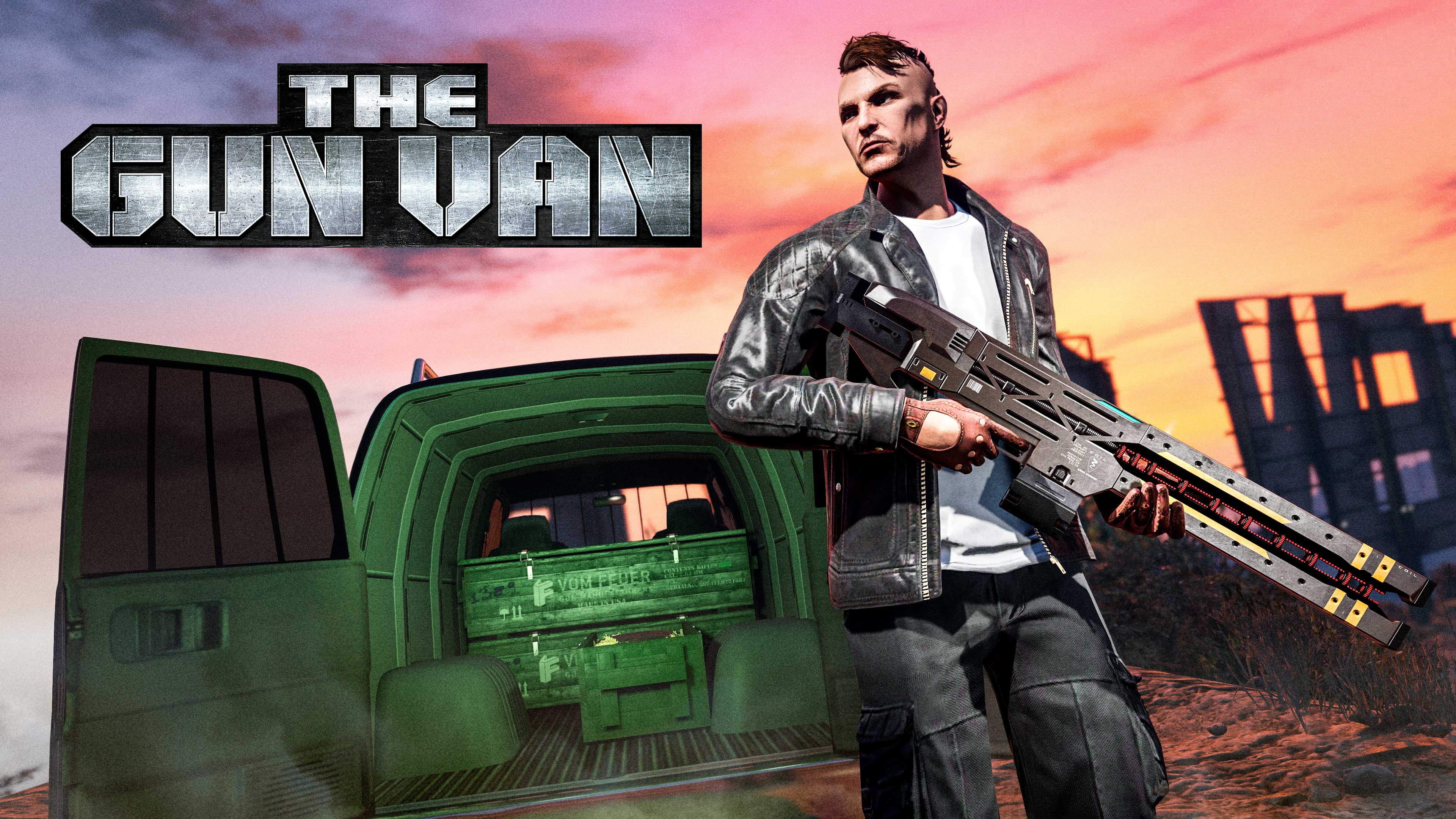 En GTA Online se hizo disponible un nuevo vendedor de armas - Gun Van junto con un nuevo rifle Railgun