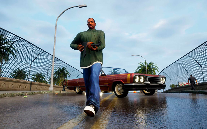 A complete hack: Grove Street Games, which is responsible for Grand Theft Auto: The Trilogy - The Definitive Edition, used mobile versions of the games when developing 