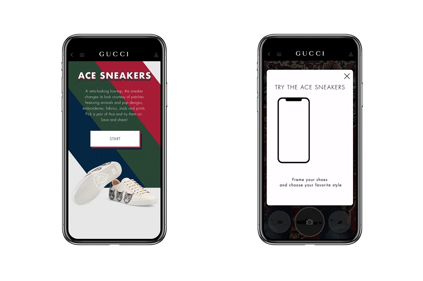 Gucci представив додаток для iOS, яка дозволить приміряти взуття в AR