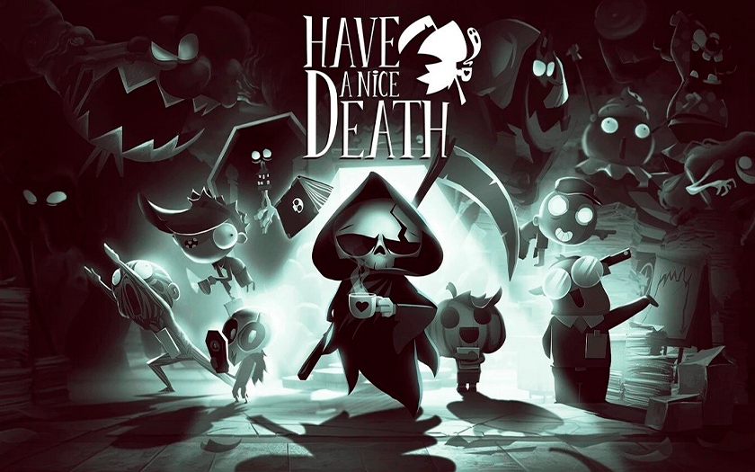 Have A Nice Death: A 2D roguelike where you play as Death, languishing in a corporate job, will be released in early access on March 8
