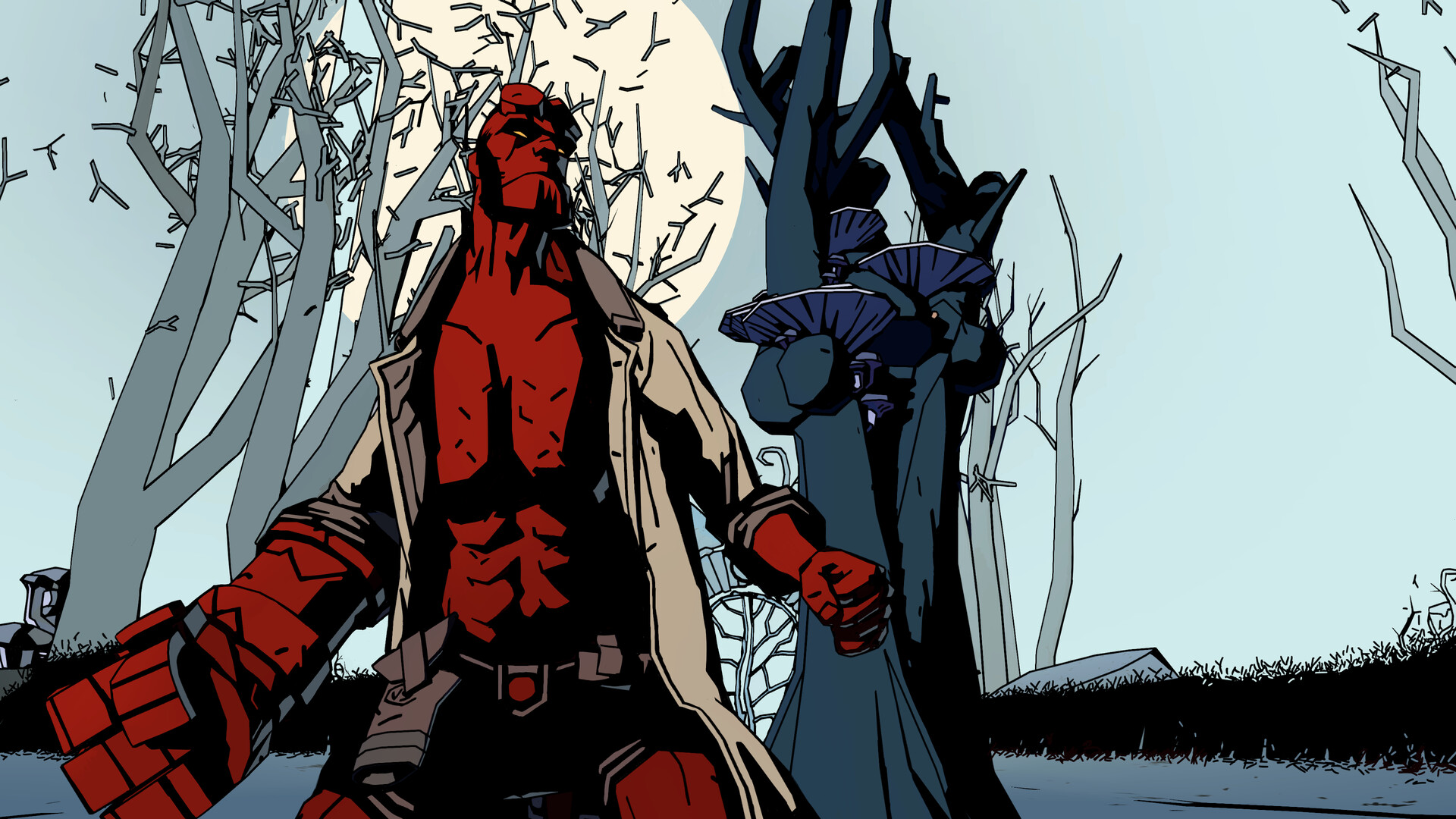 A new game about the red demon Hellboy - Hellboy was announced at TGS 22: Web of Wyrd