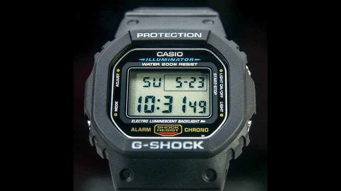 Updating the legend: A modern version of the legendary DW-5000C from 1983, the Casio G-Shock DW-5000R-1AJF is set to launch