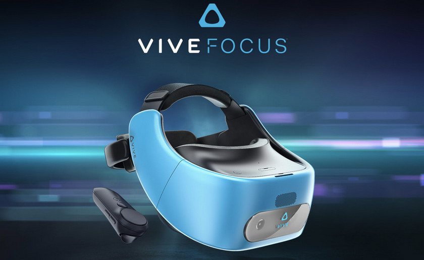 HTC introduced its first standalone VR helmet - Vive Focus