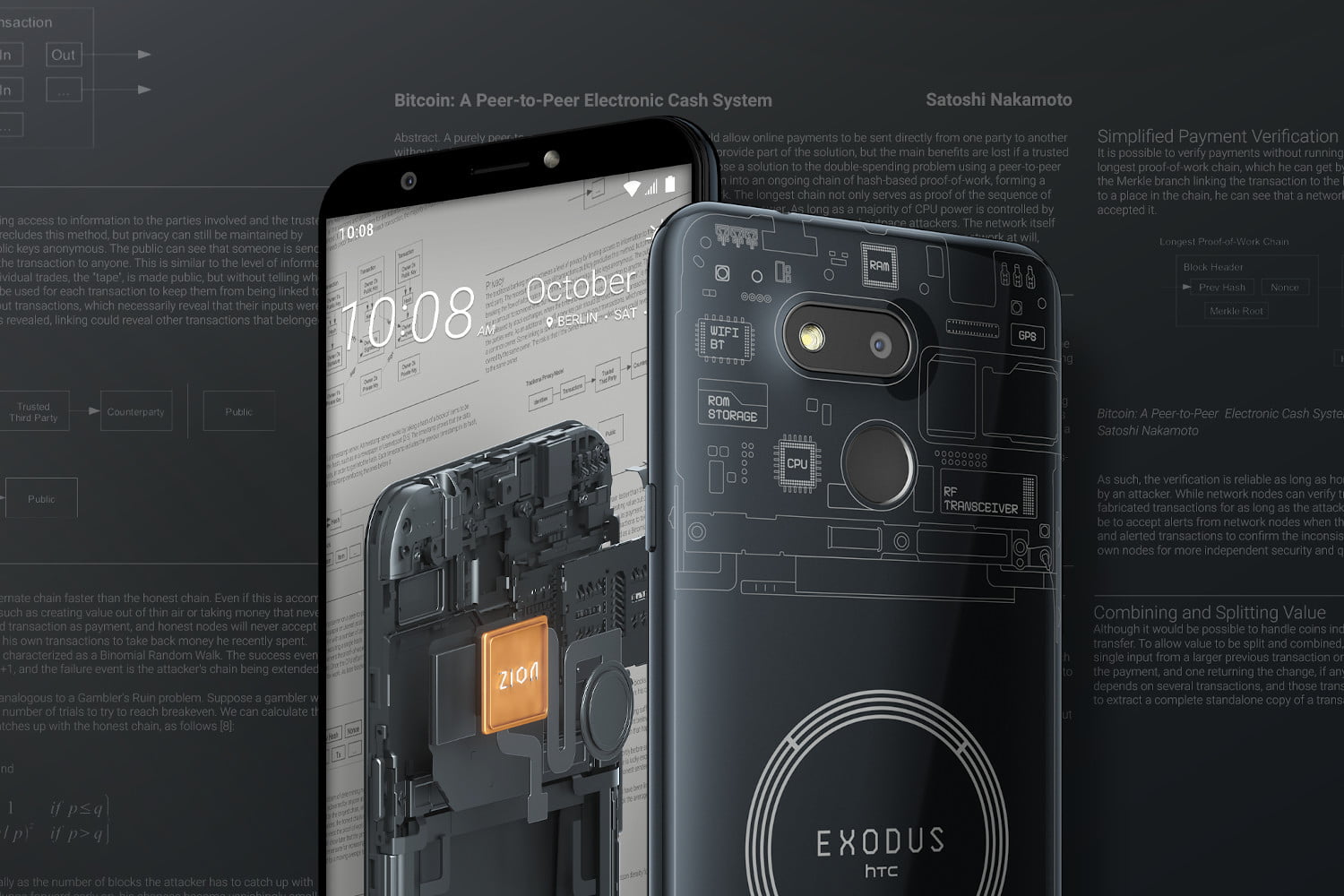 HTC Exodus 1s: дешевий блокчейн-смартфон із повноцінним біткоїн-вузлом за €220