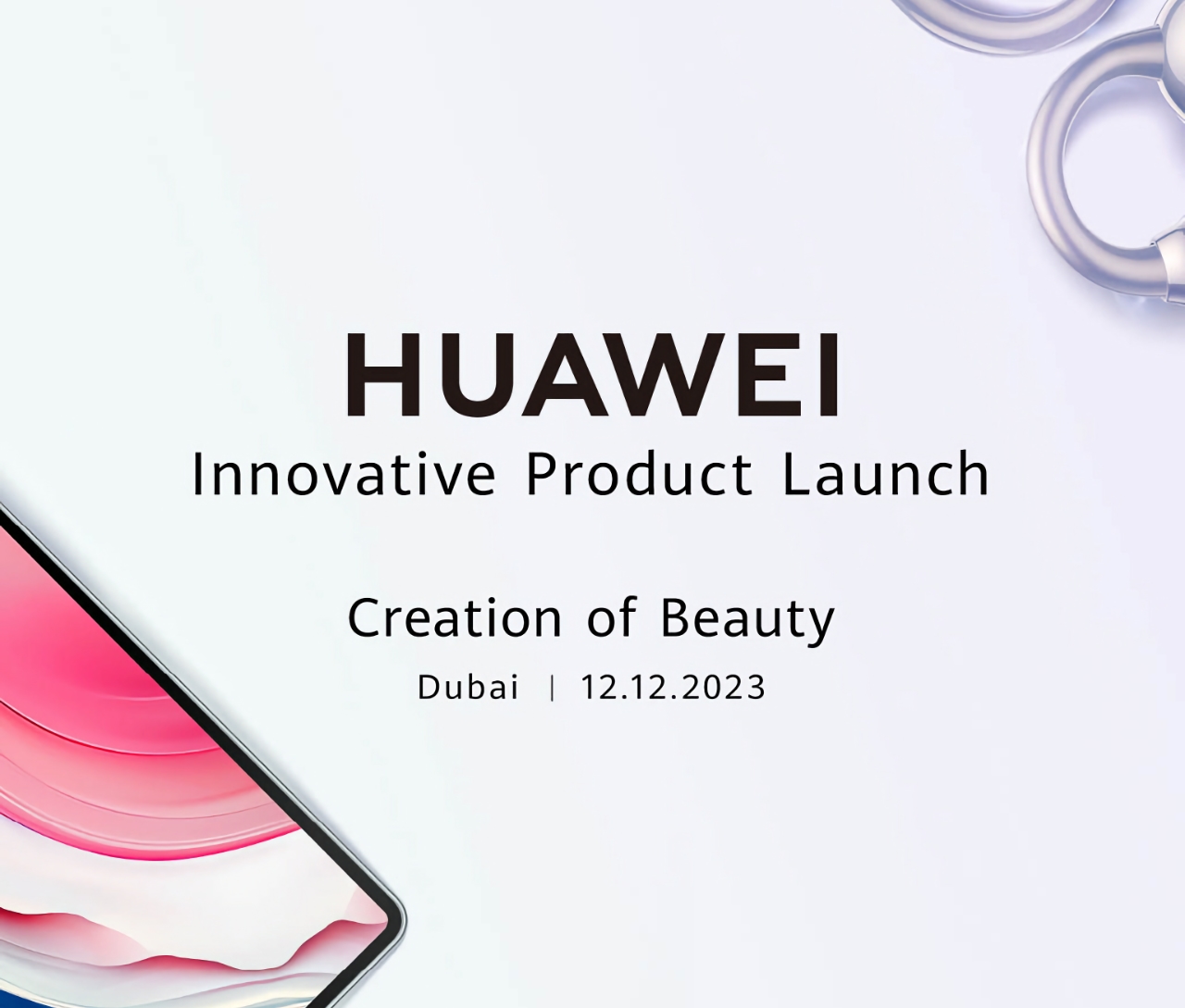Huawei vil holde en global lansering av nye enheter 12. desember.