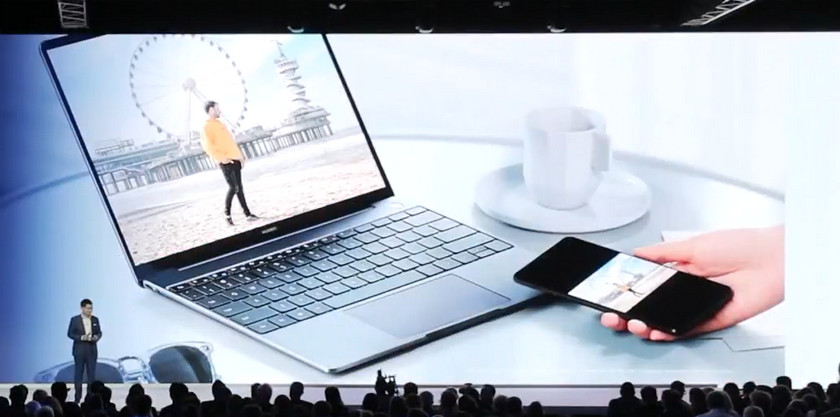 Huawei показала новый ноутбук MateBook на презентации Mate 20
