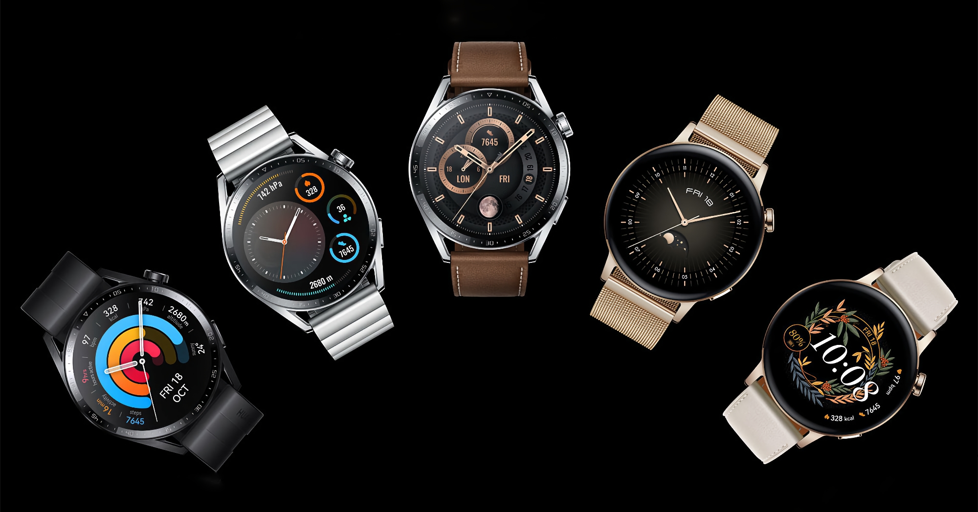 Huawei Watch GT 3 and Watch GT Runner with an update got support for virtual machine keys