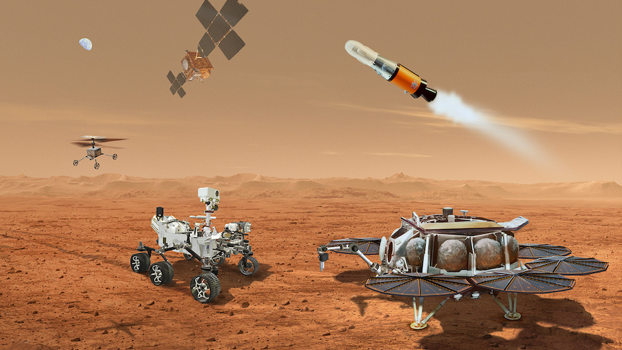 US-Senat kürzt Mittel für Mars Sample Return Mission von 949 auf 300 Millionen Dollar - NASA riskiert, dass Bodenproben vom Mars nicht zur Erde gelangen