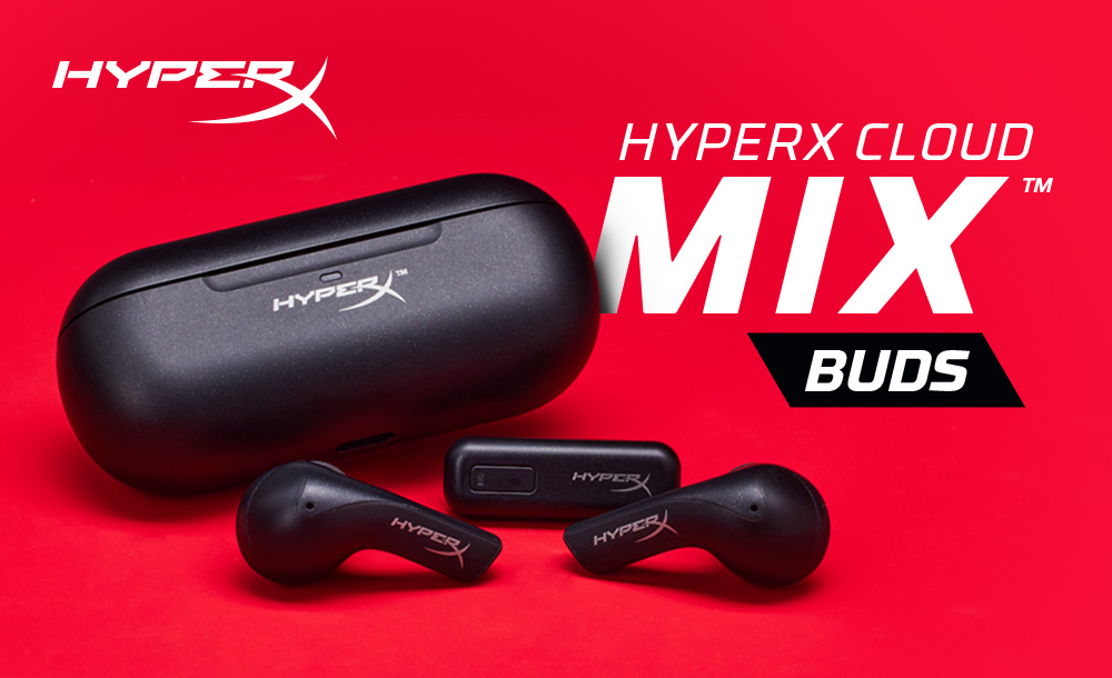 HyperX lancia le cuffie da gioco Cloud Mix Buds TWS con connettività a 2,4 GHz e Bluetooth