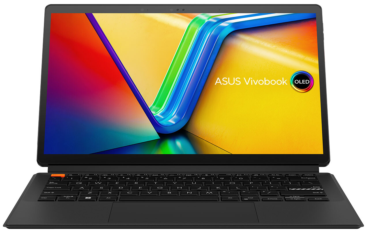 ASUS presenta Vivobook 13 Slate OLED con chip Intel, touchscreen e protezione MIL-STD-810G