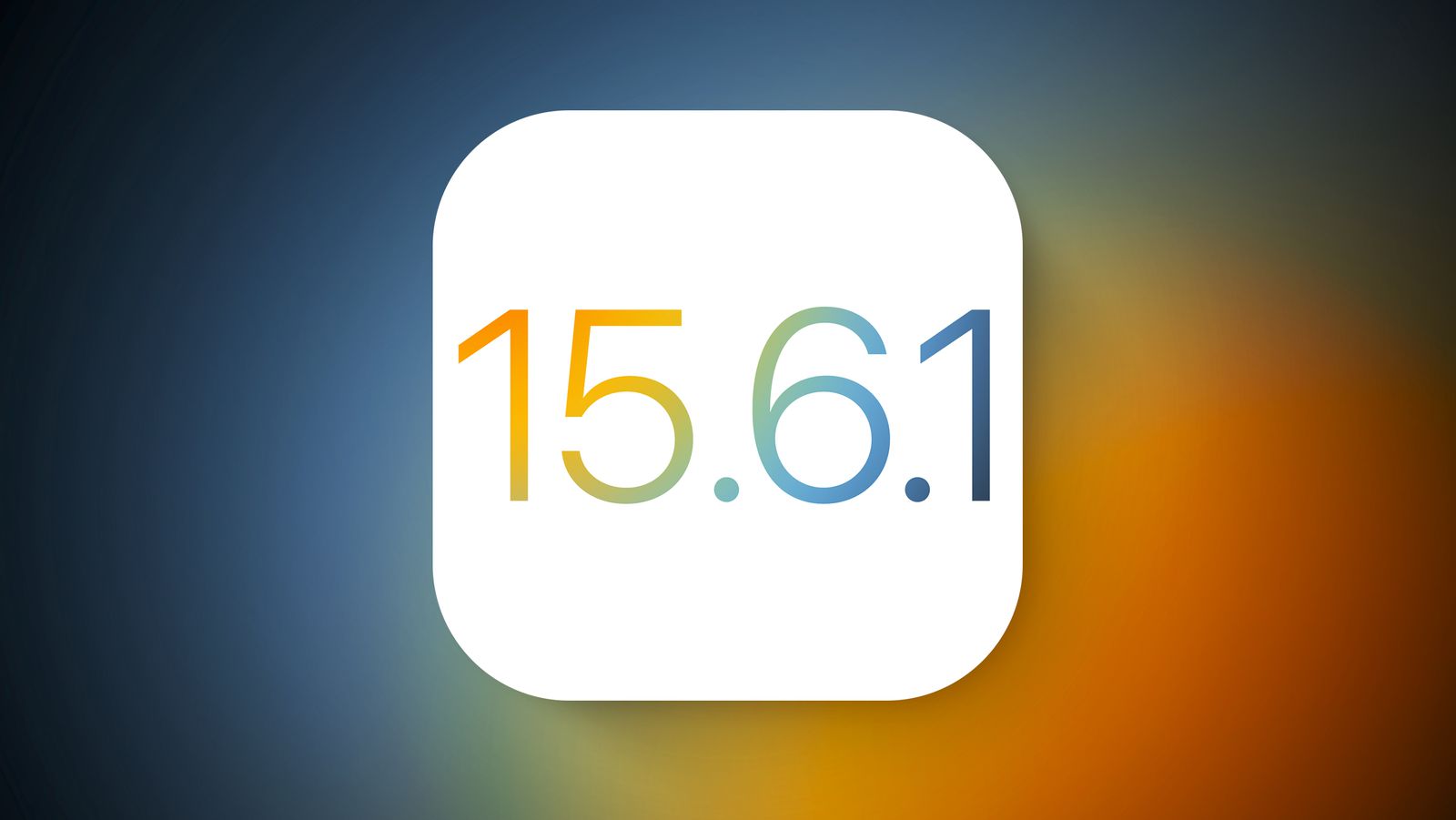 Waiting for iOS 16: Apple has released iOS 15.6.1 for iPhone users
