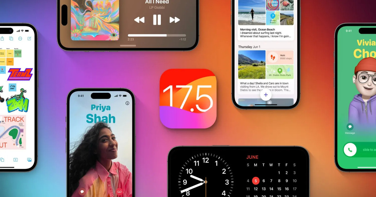 Apple bereidt de release van iOS 17.5 voor