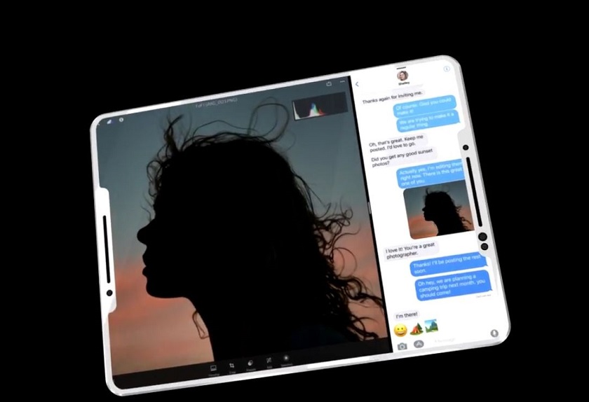 Apple разрабатывает iPad с дизайном iPhone X