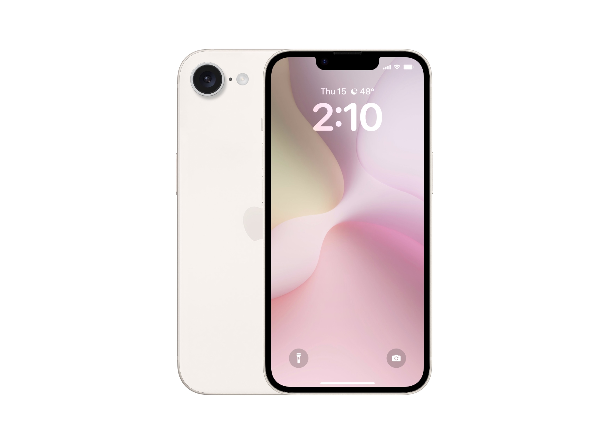 One camera, a cutout with sensors for Face ID and a flat body like the iPhone 14: the iPhone SE 4 has appeared on CAD renders