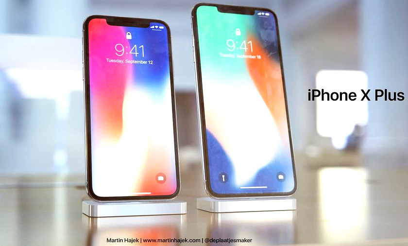 Дизайн iPhone X Plus и «бюджетного» 6.1-дюймового iPhone показали на чертежах