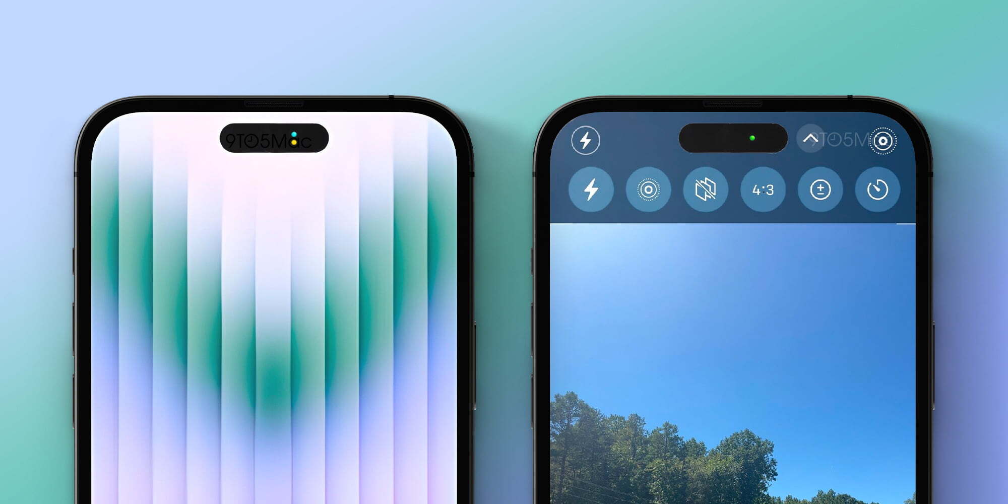 Insider: Apple will connect the iPhone 14 Pro and iPhone 14 Pro Max notches with software and include privacy indicators, camera and Face ID sensors