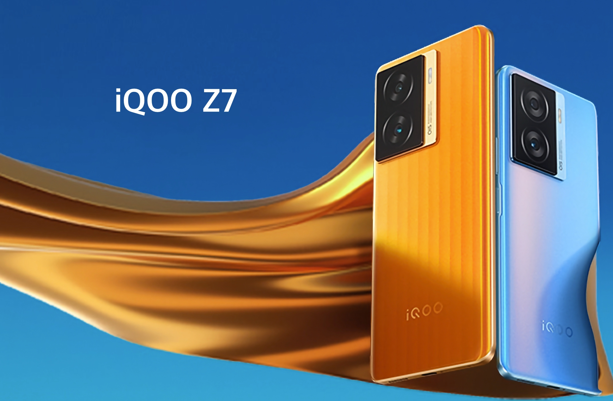 iQOO Z7 : écran LCD 120Hz, puce Snapdragon 782G, batterie 5000mAh et chargeur 120W pour 232$.