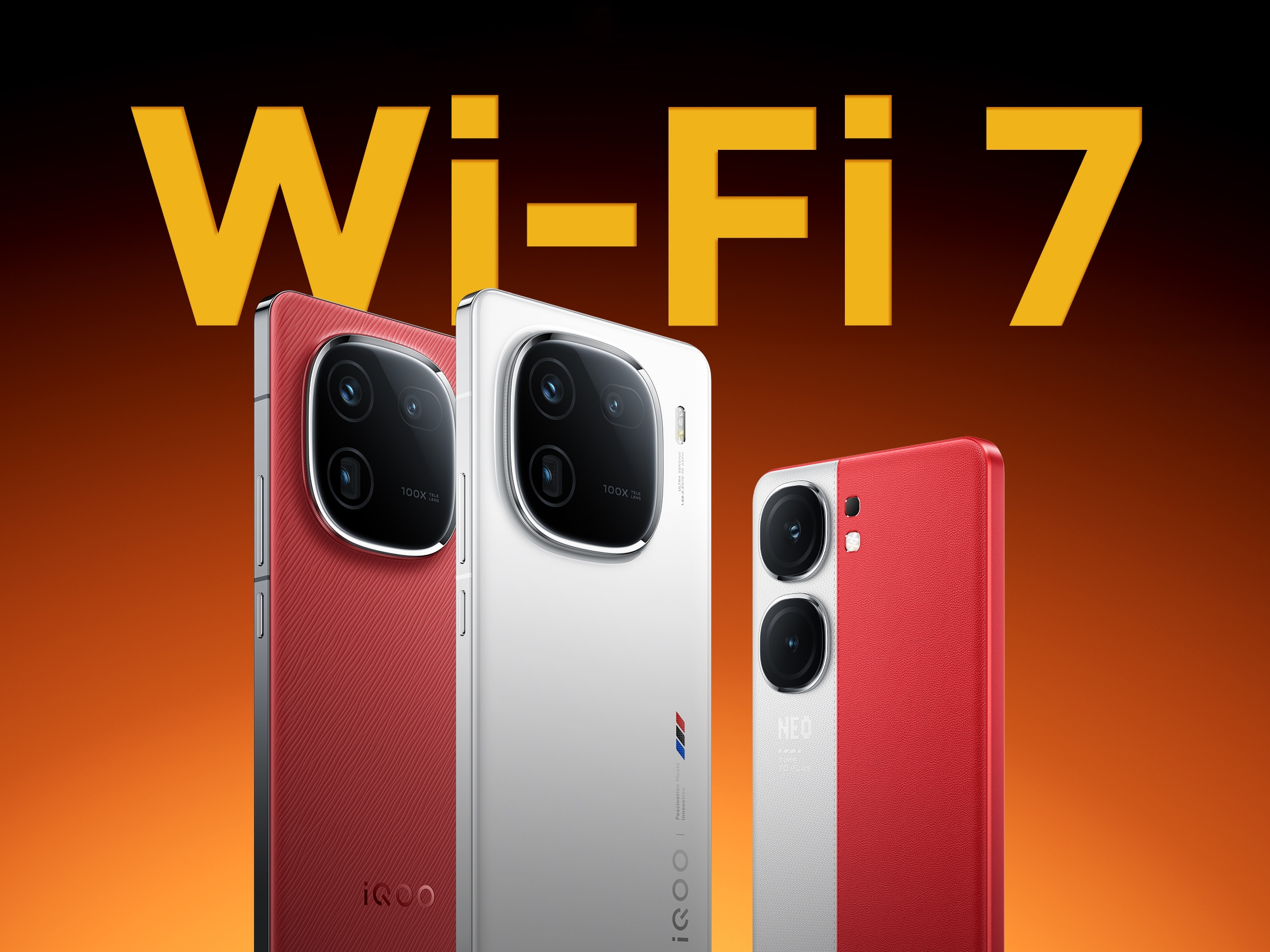 Smarttelefonene i iQOO 12- og iQOO Neo 9-serien har fått støtte for Wi-Fi 7 med en programvareoppdatering.