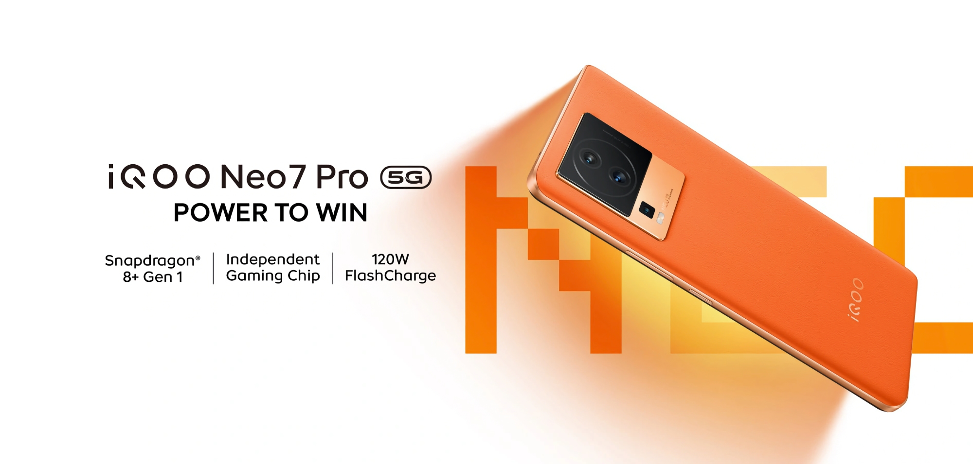 iQOO Neo 7 Pro: OLED-дисплей на 120 Гц, чип Snapdragon 8+ Gen 1 і батарея на 5000 мАг із зарядкою на 120 Вт