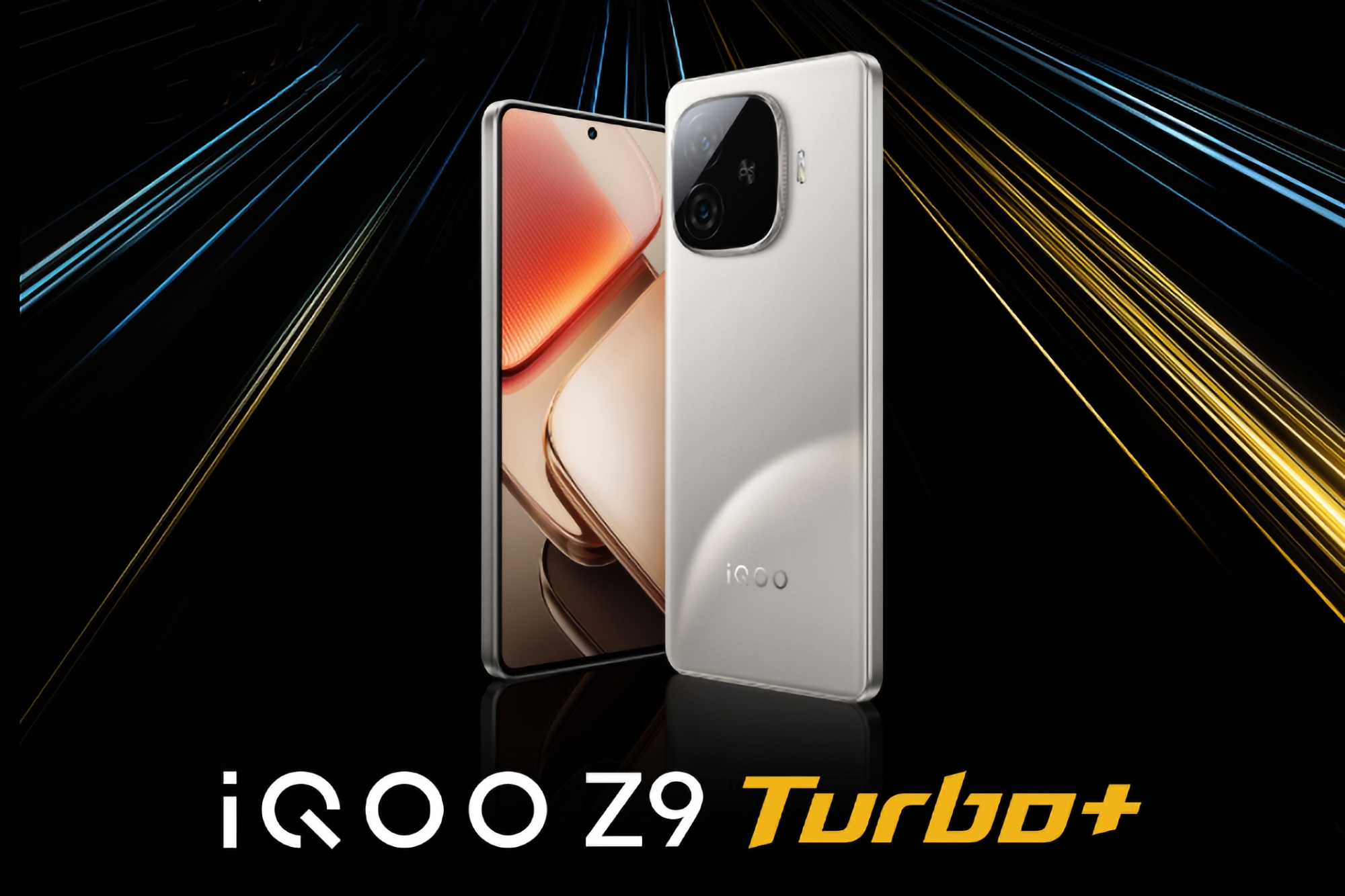 vivo reveló el iQOO Z9 Turbo+ en color Moon Shadow Titanium antes del anuncio