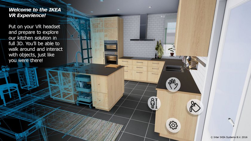 VR-приложение от IKEA поможет создать кухню своей мечты