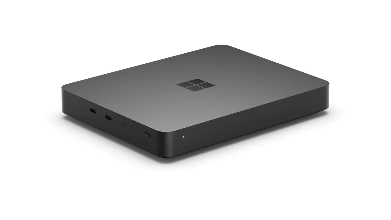 Microsoft unveiled its counterpart Mac Mini on an ARM processor for $599