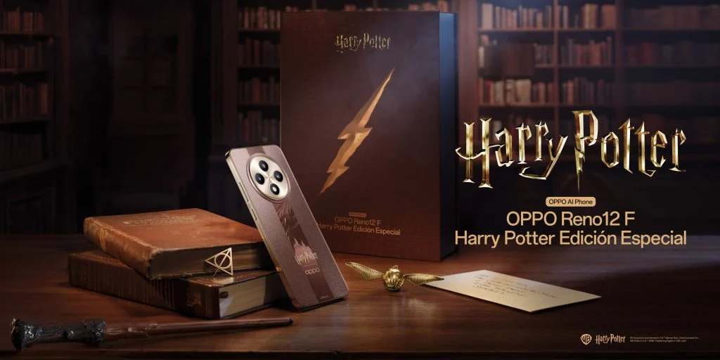 Les fans d'Harry Potter recevront une invitation à Poudlard : Oppo lance le Reno 12F Harry Potter avec la baguette, le Vif d'Or et les Reliques de la Mort