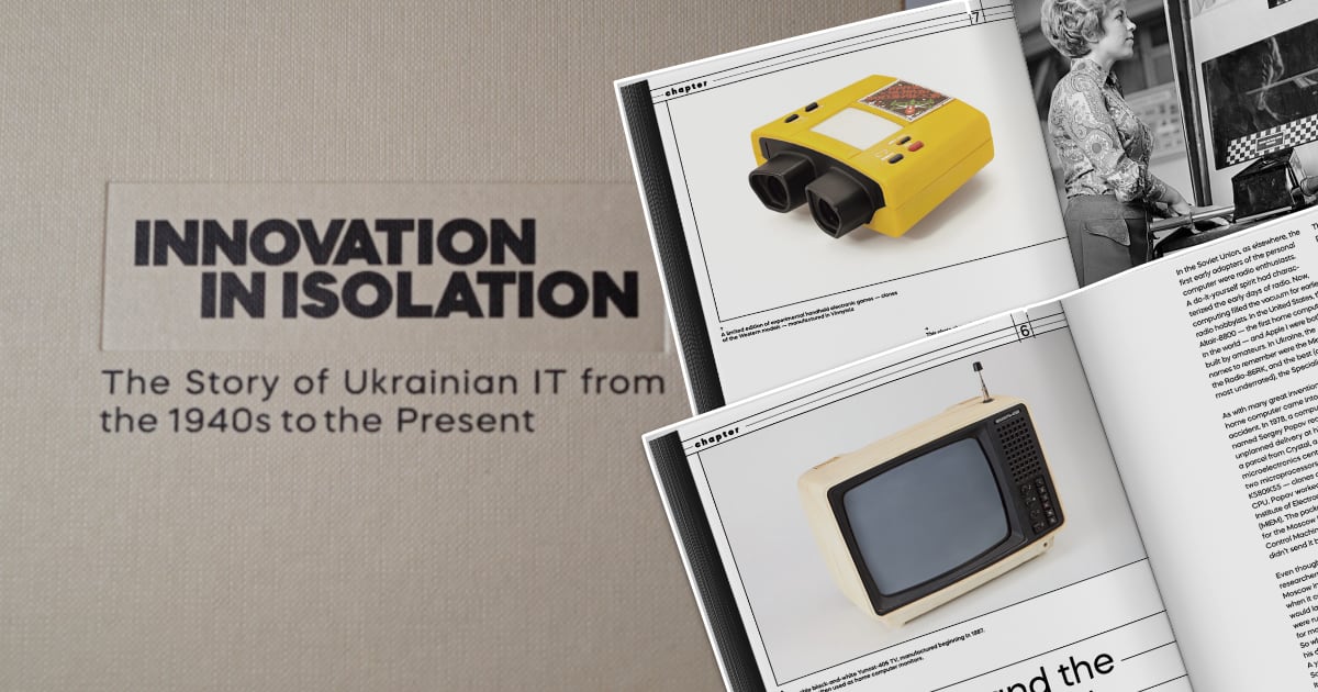 "Innovations in Isolation: MacPaw presents book about twentieth-century scientists who worked in Ukraine despite material, technical and political barriers