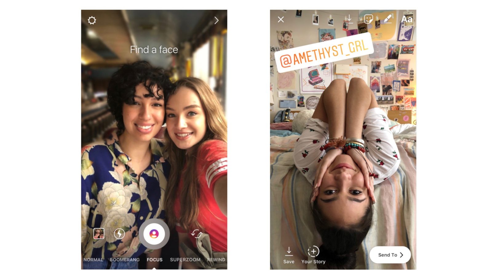 Instagram has learned to make portrait photos with the effect of "blurring"