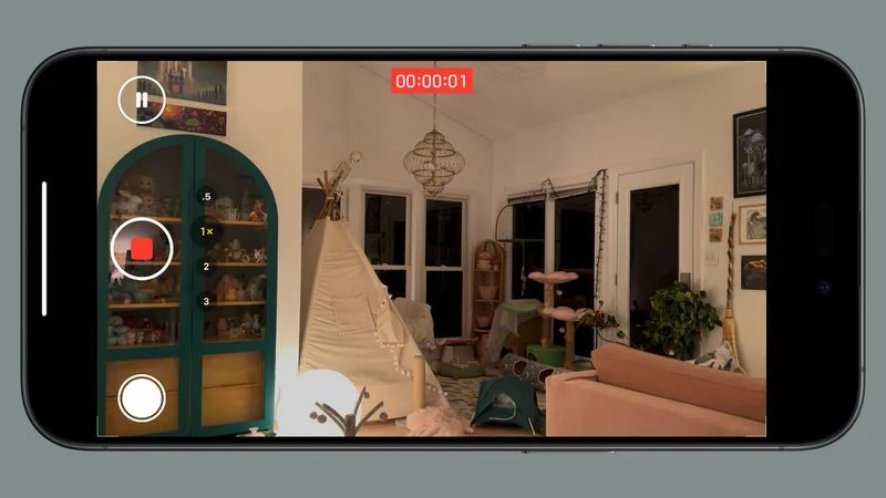 iOS 18 has a new feature to pause video recording while shooting 