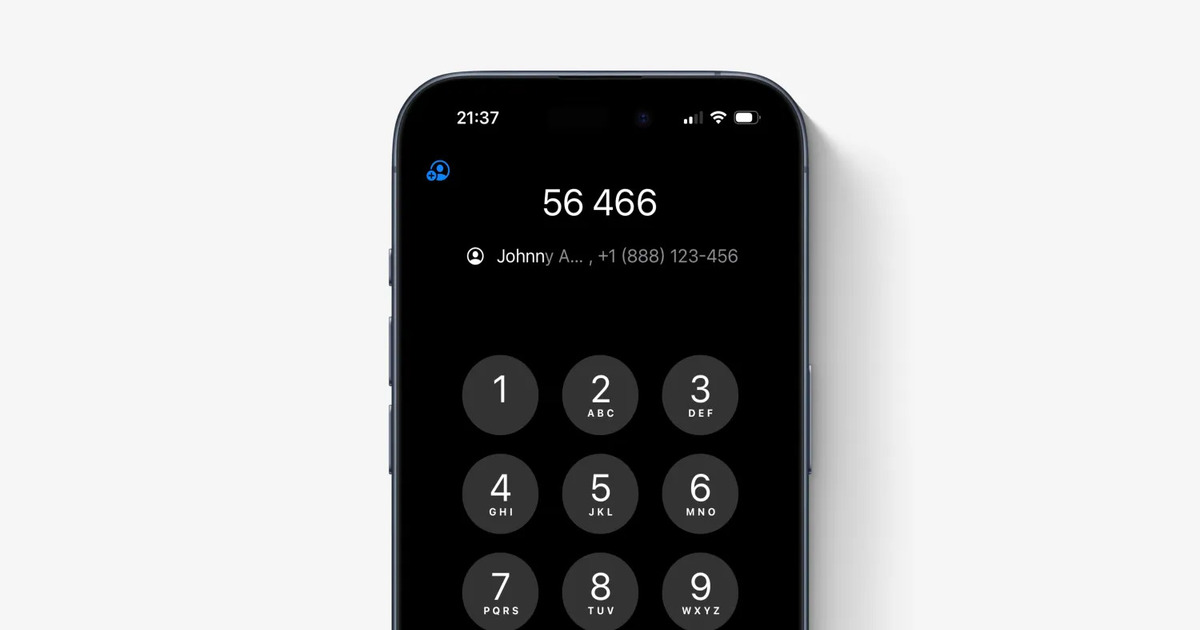iOS 18 добавляет набор T9 на iPhone