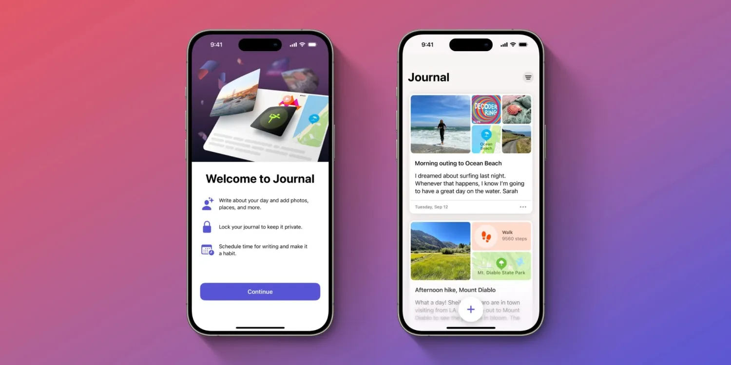 Apple Journal may soon receive an update with Apple Intelligence integration