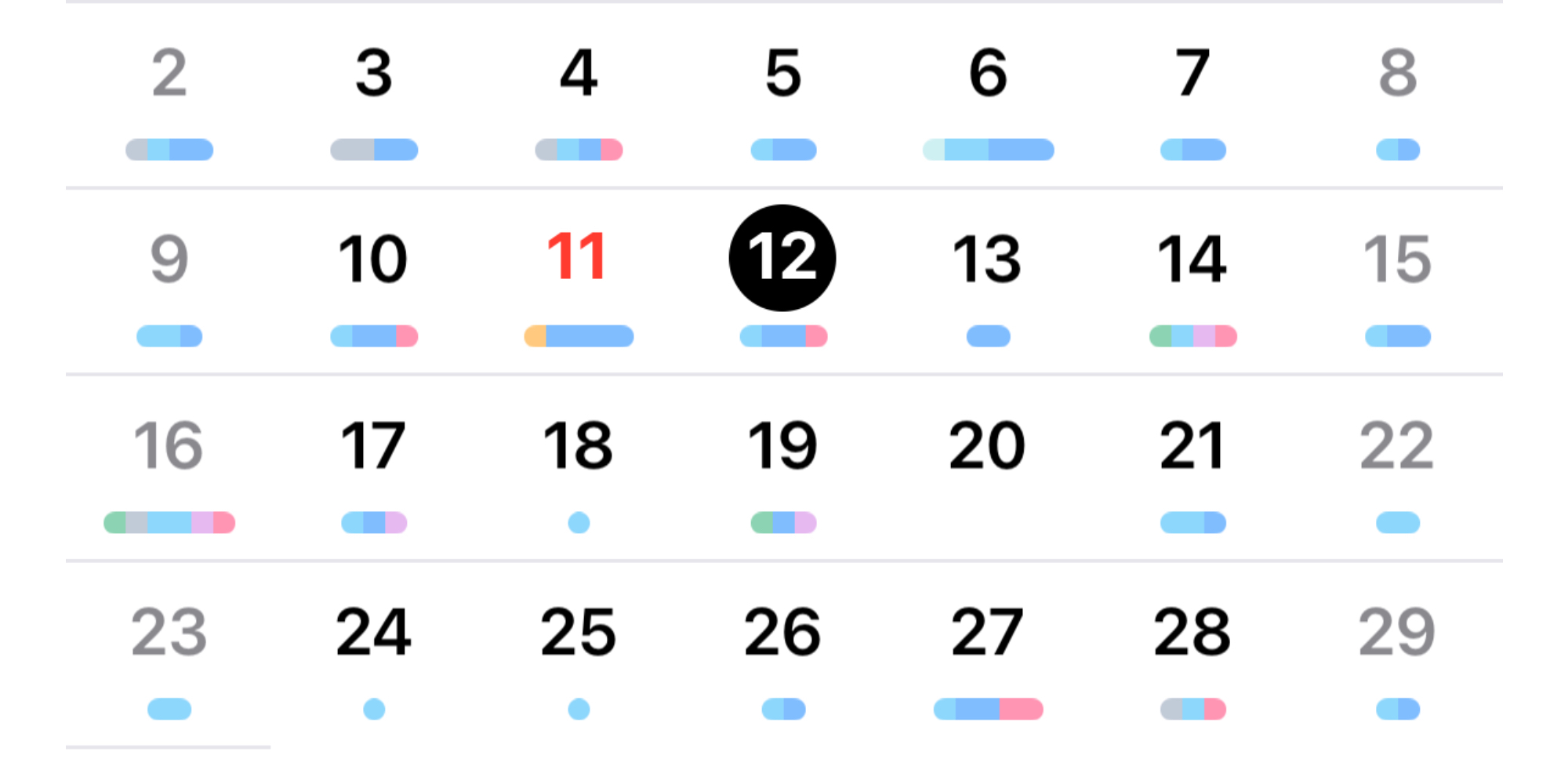 Оновлення iOS 18 від Apple поєднує програми "Календар" та "Нагадування"
