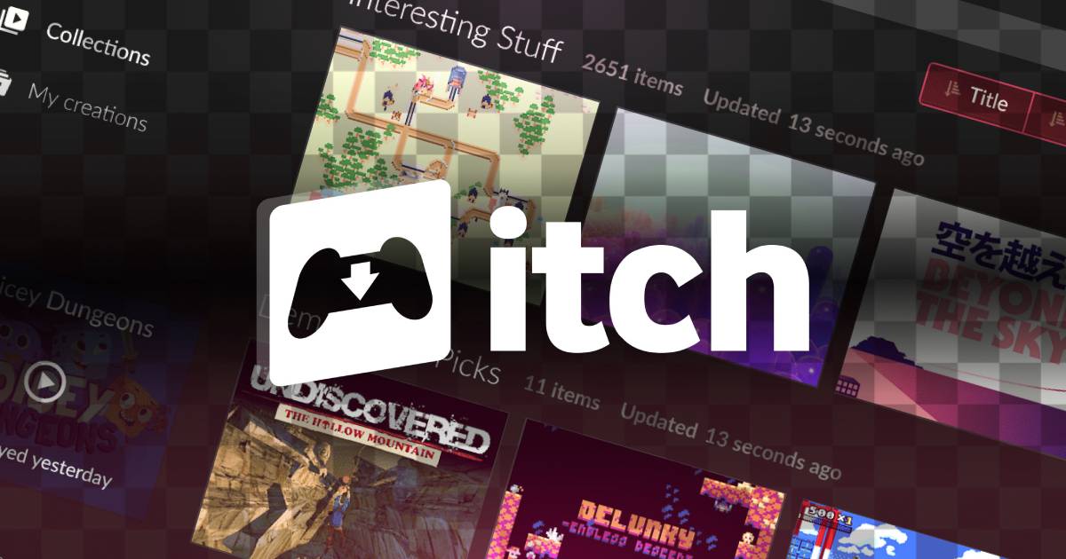 Itch.io-plattformen: en ny brannmur for indiespill