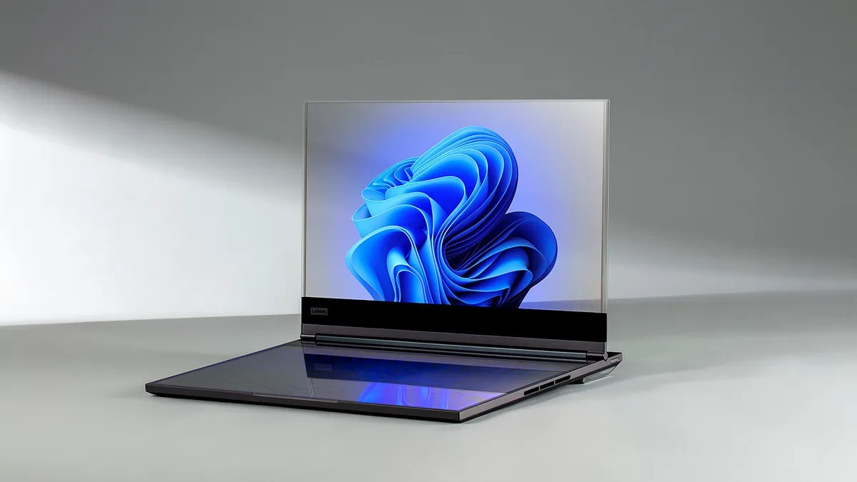 Die fantastische Zukunft ist da: Lenovo hat den transparenten ThinkBook Laptop vorgestellt