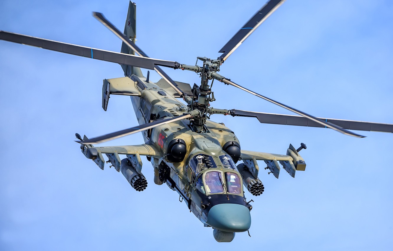 Ukrainian paratroopers shot down Russian Ka-52 Alligator helicopter worth $16 million (video)