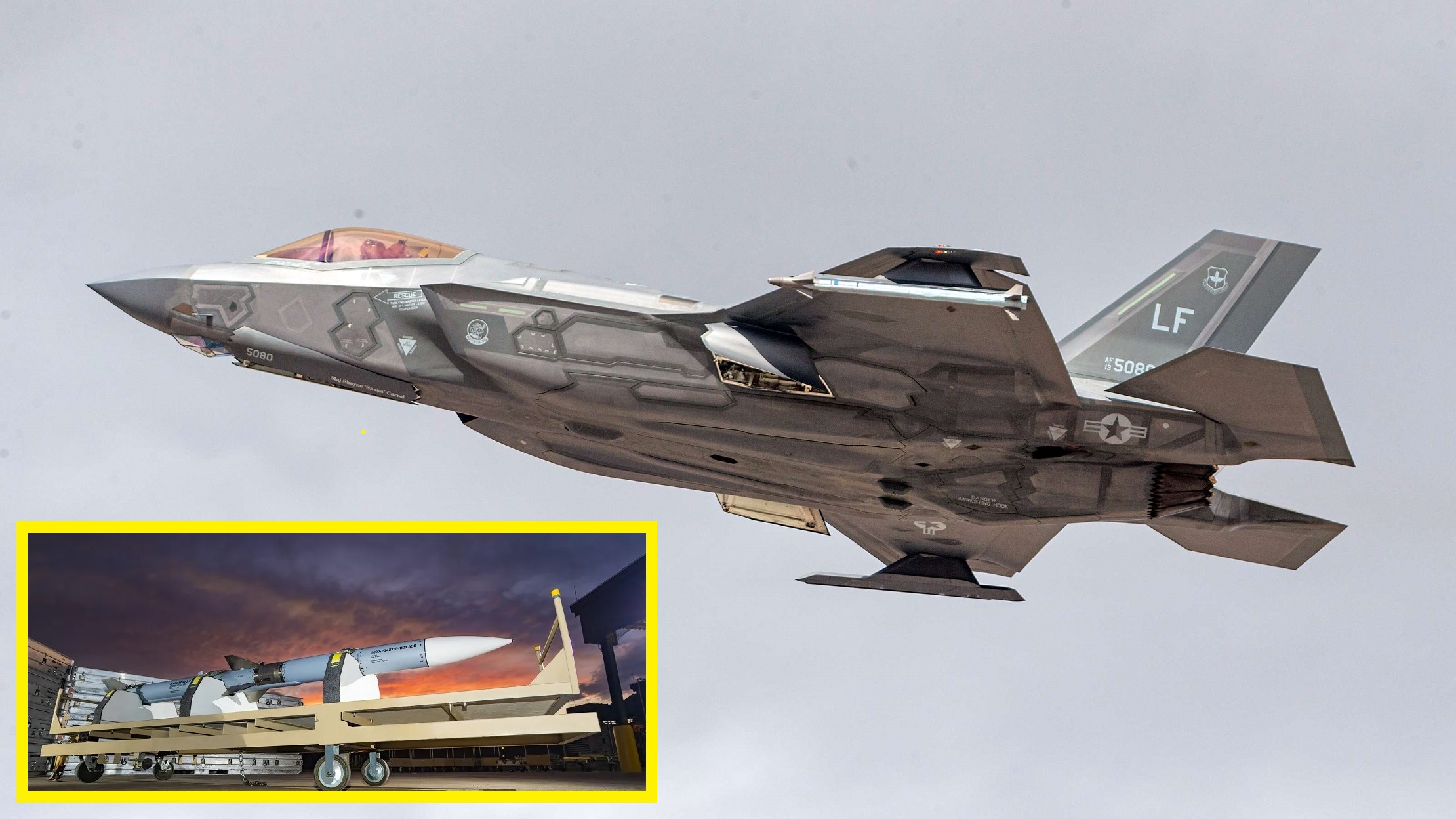 Die US-Luftwaffe und die Marine werden den verbesserten Flugkörper AIM-120D-3 AMRAAM einsetzen, während die Entwicklung des geheimen Flugkörpers AIM-260 JATM weitergeht
