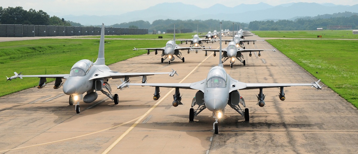 KAI to double production of FA-50 Fighting Eagle supersonic fighters amid interest from the US Navy and Air Force, which could order up to 500 aircraft