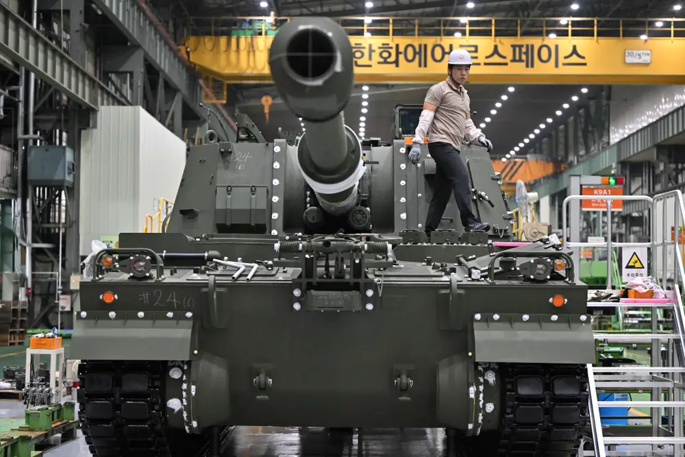South Korea produces weapons much faster and cheaper than the US or Europe