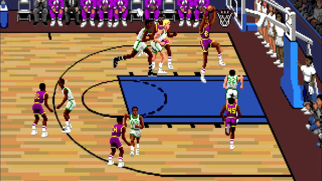 Ein Exemplar der PAL-Version des NTSC-Sega-Genesis-Spiels Lakers vs. Celtics wurde kürzlich für 10.000 Dollar verkauft! 